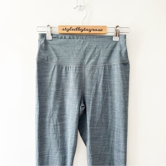 Sweaty Betty All Day Foil 7/8 Leggings In Blue Terrazzo Placement - Picture 3 of 12